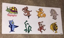 Vintage Highlights For Children - Animal Stickers - Supplement