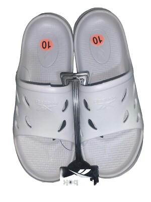 ☆送料無料☆ Reebok Clean Slide ☆ Reebok Clean Slide Pure Grey Men Unisex Slip On Casual