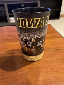 Iowa Hawkeye Football Souvenir Plastic Cup