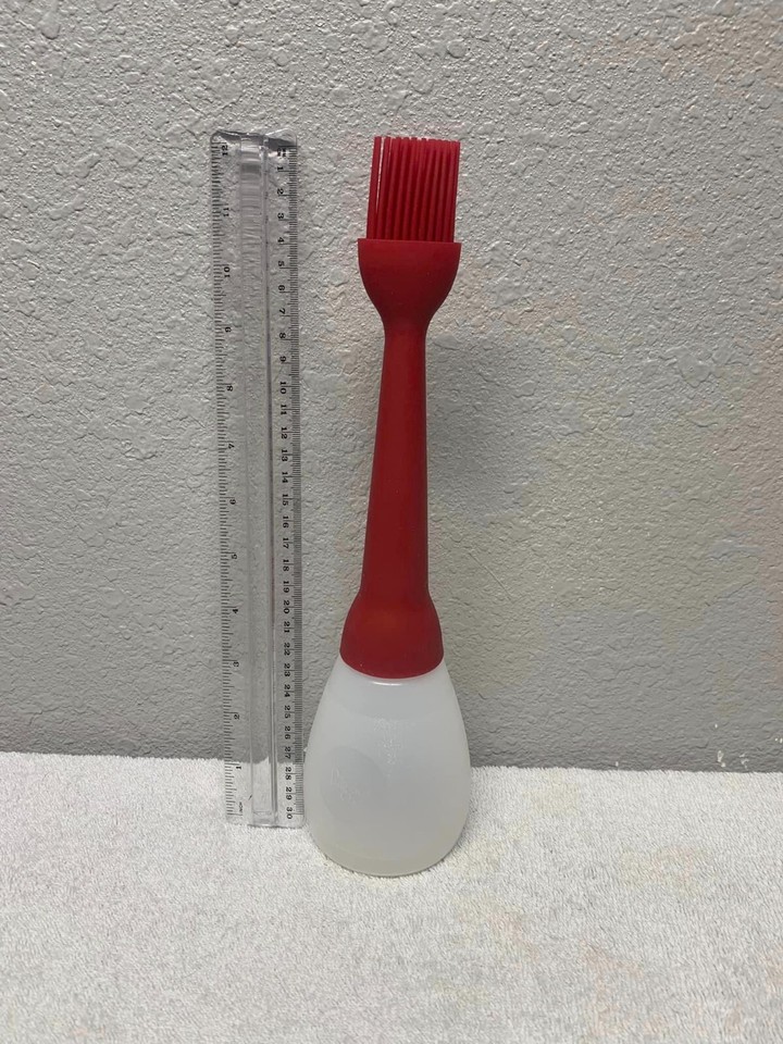 The Pampered Chef 2704 BBQ Grill Barbecue Sauce Basting Brush Bottle eBay