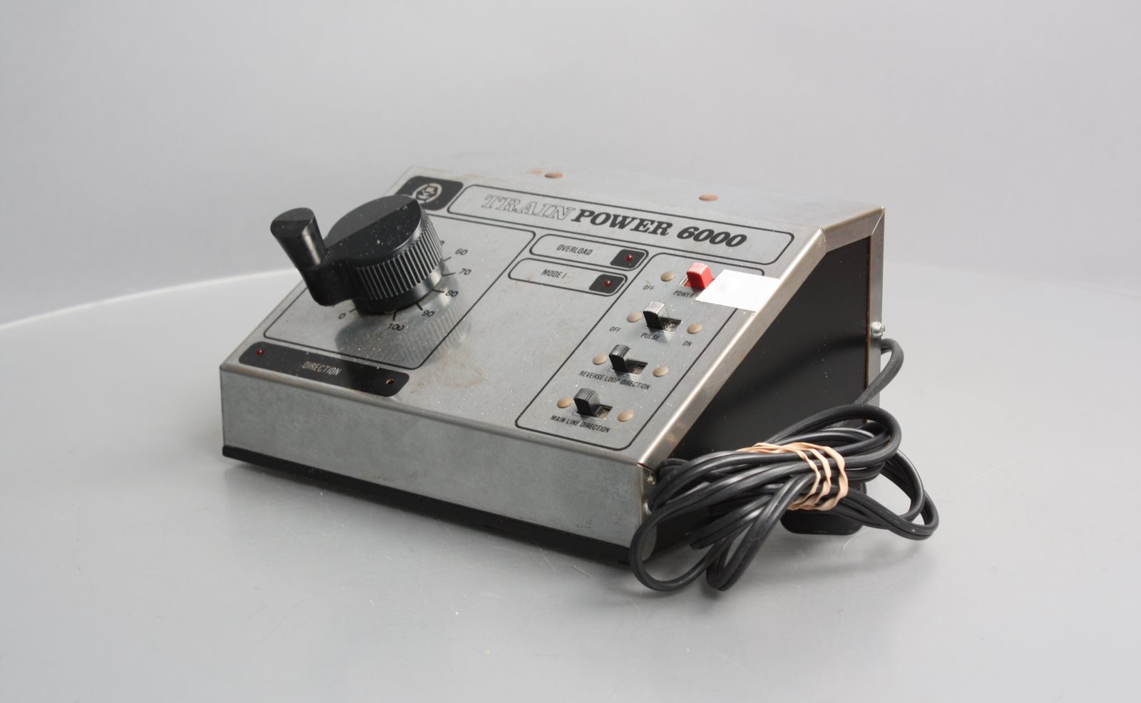 MRC Train Power 6000 Transformer W/Reverse Loop Output USED