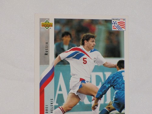 Andrei Kantchelsk #250 Upper Deck 1994 Mondiali USA Calcio Russia Trading Card - Foto 20 di 24