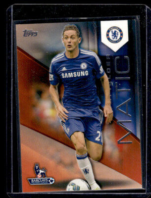 2014 Topps Premier Gold Orange /11 Nemanja Matic Chelsea