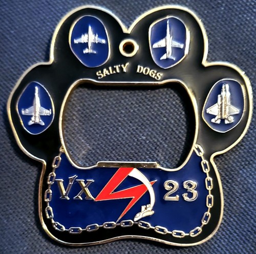 Awesome 2 Navy Usn Cpo Chiefs Pride Challenge Coin Opener Vx 23 Salty Dogs Ebay