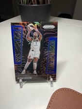 Aliyah Boston 2025 Panini WNBA Prizm Fireworks True Blue Fever 10/49