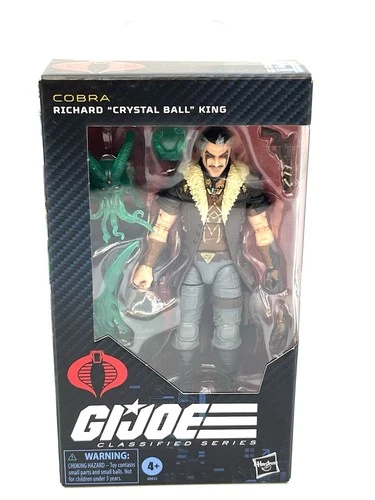 Hasbro G.IJoe Classified Series Richard Crystal Ball King Boxed 6 Inch #159