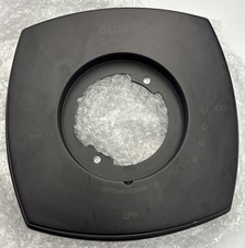 Delta 17/17T MultiChoice Shower Valve Trim Plate Escutcheon Matte Black
