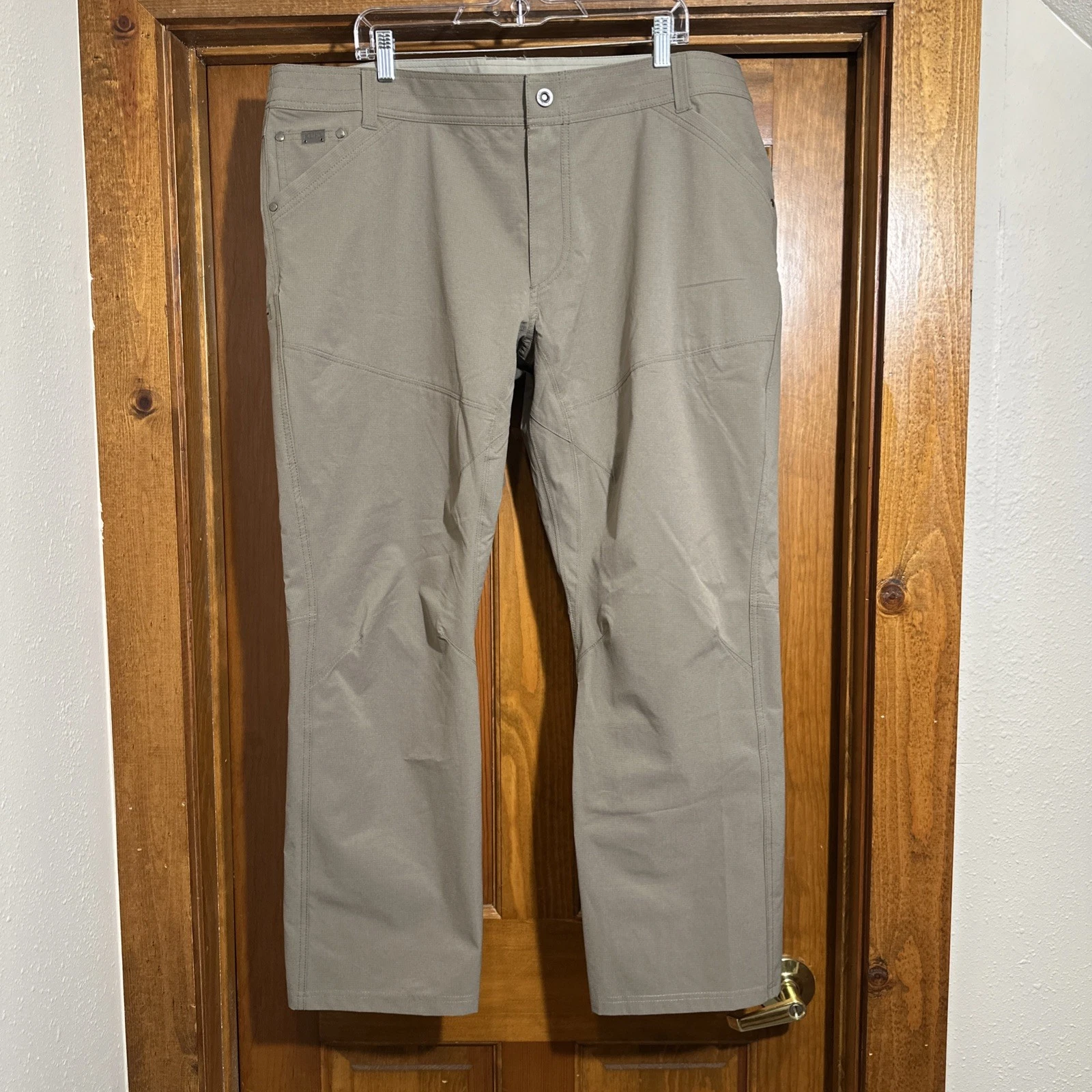 Kuhl Silencr Pants Mens 42x30 Gray Stretch Ripstop Outdoor Hiking Casual