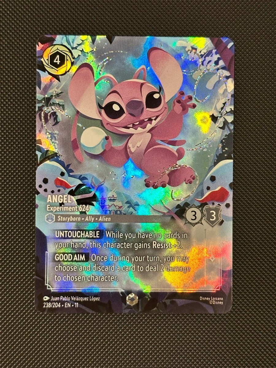 Angel - Experiment 624 (Enchanted) 238/204 Winterspell Holo for