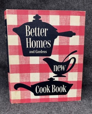 Vintage Better Homes and Gardens New Cook Book 1953 1st Edition 7th Print ~ EXC