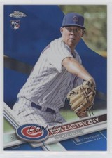 2017 Topps Chrome Blue Refractor 60/150 Rob Zastryzny #89 0d2