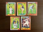 Nolan Ryan 1990 Topps Salute Baseball Card Set - 5 Cards #1-5