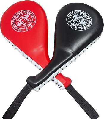2 Pack Taekwondo Kick Pads, Double Strike Boxing Pads, Striking Karate Martial A