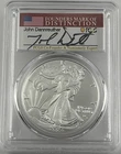 2024 (P) American Silver Eagle Star Privy PCGS MS70 FDOI John Dannreuther Signed