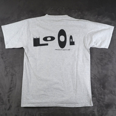 Vintage 90s Killer Loop Sunglasses Promo T Shirt L/XL USA Gray Surf Skate