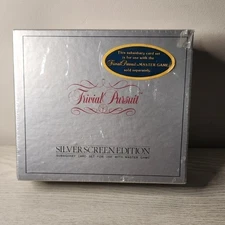 Vintage Selchow & Righter Trivial Pursuit Silver Screen Edition