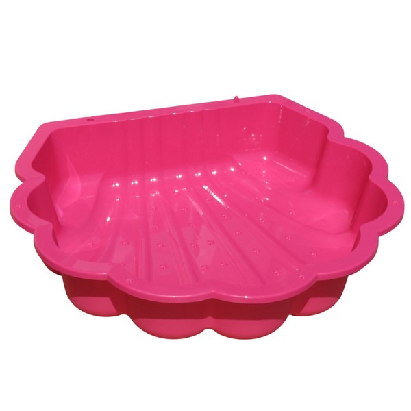 Sand & Wasser Muschel Wassermuschel Pink 1-Teilig Sandkasten Sandmuschel Rosa-image