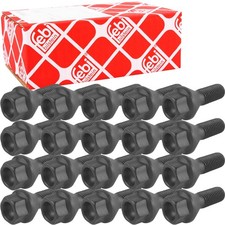 20x FEBI RADSCHRAUBE KEGELBUND SW 17 mm RADBOLZEN M12 x 1.5 mm FÜR BMW RENAULT