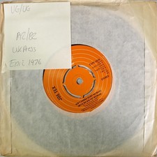 Joe Tex Ain't Gonna Bump No More Vinyl Record 7" VG/VG SEPC5035