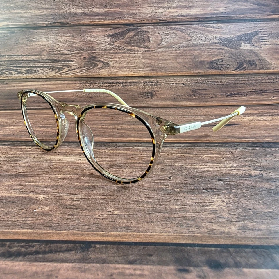 Cole Haan Women's Sunglasses Tortoise 50mm Round Frame Eyeglasses - Image 3 of 4