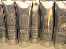 WATER WINTER MINT ULTIMATE HYDRATION BODY CREAM LG 8 OZ LOT X 6 BATH BODY WORKS