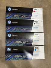 HP LaserJet 410A Toner Cartridge Set 4-PACK Black, Cyan, Magenta  Yellow