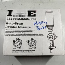 Missing Several Parts Lee Precision 90811 Auto-Drum Powder Measure