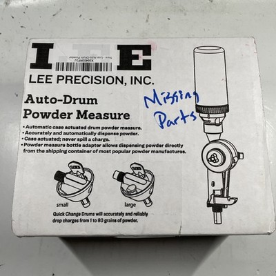 (Missing Several Parts) Lee Precision #90811 Auto-Drum Powder Measure