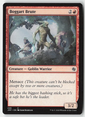 #ad #ad MTG Boggart Brute #299 Regular JMP Jumpstart $1.28