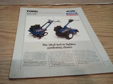 Ford Rotary Tillers RTT-5 RT-5 Brochure