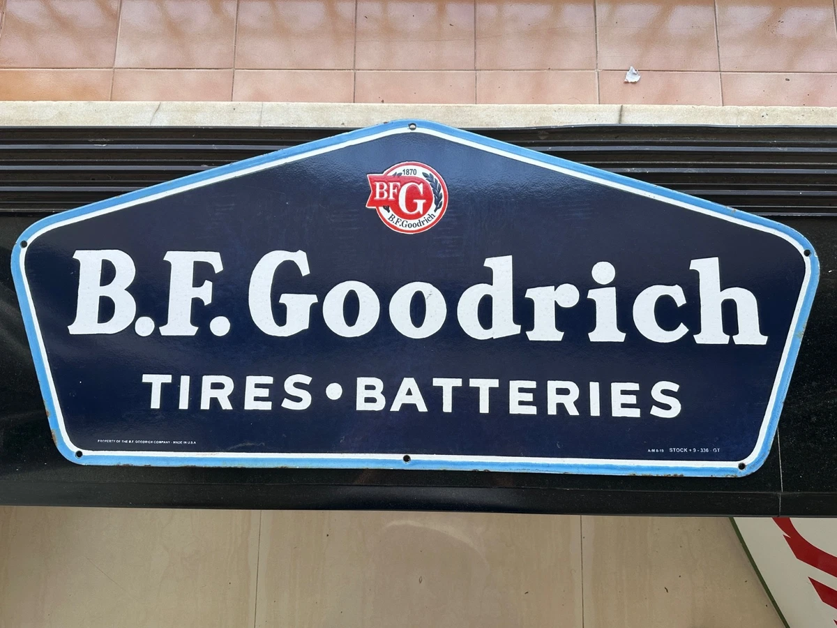Goodrich Sign In B.F. Goodrich Advertising for sale | eBay