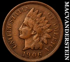 1906 Indian Head Cent- Very Fine Better Date No Reserve #i3593