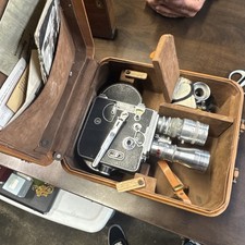 Paillard Bolex H16 16mm Movie Camera Swiss - Vintage