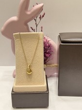 Pointslot Necklace On Yellow Gold 14k 585 Modern & Beautiful !