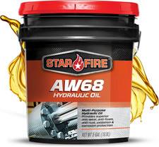 AW68 Hydraulic Oil 5 Gallon Pail Premium Anti-Wear Formula for Industrial an