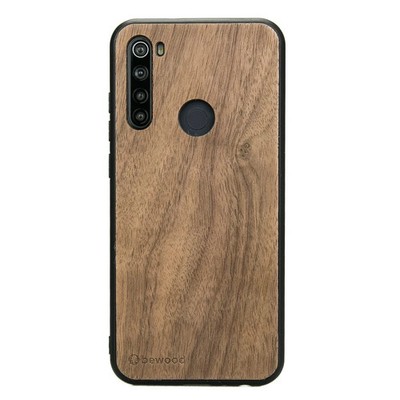 Handyhülle für Xiaomi Redmi Note 8T Bewood Amerikanischer Nussbaum Holzhülle
