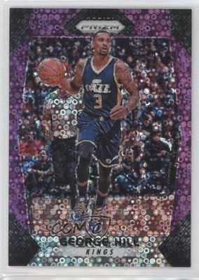 2017-18 Panini Prizm Fast Break Purple Prizm 22/75 George Hill #23 07rd