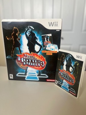 Wii Dance Dance Revolution Mat Konami Wired Dance Pad In Box With Game