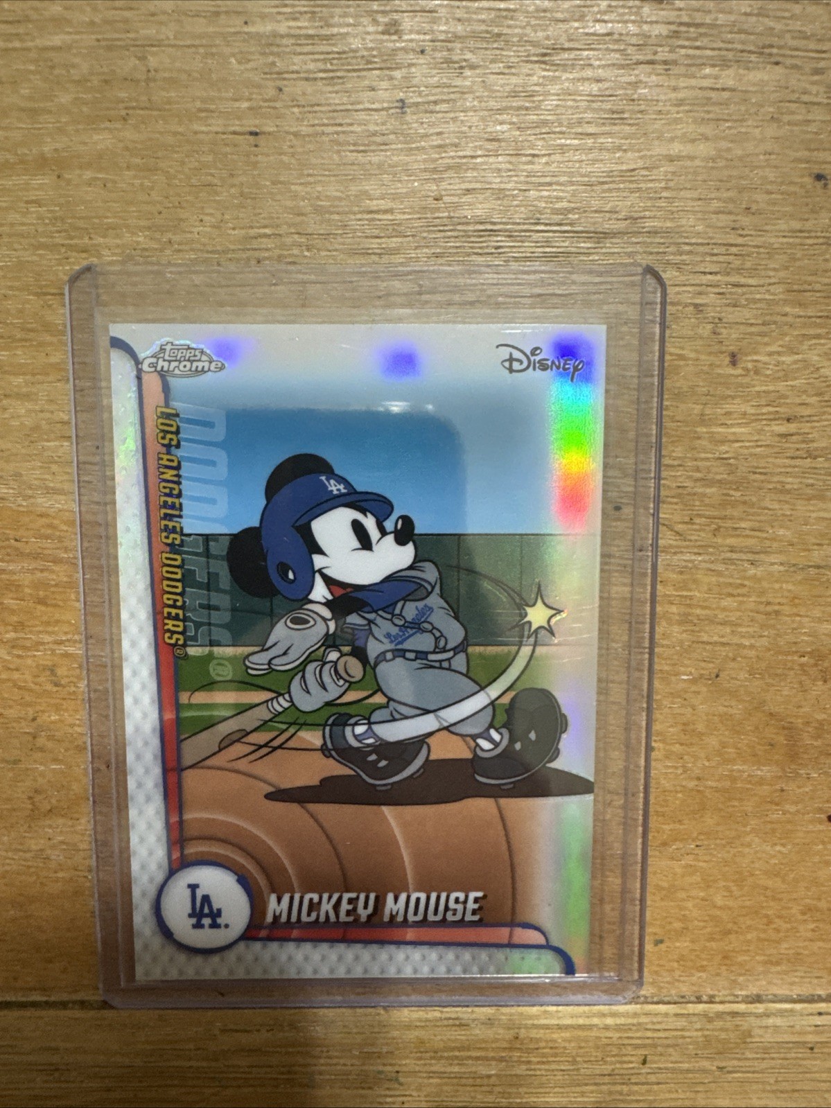 Mickey Mouse (Dodgers) 2025 Topps Chrome Update #MLBA-1 Mickey