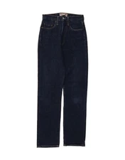 COLORADO Womens High Waist Straight Jeans  W28 L30 Navy Blue Cotton DR23