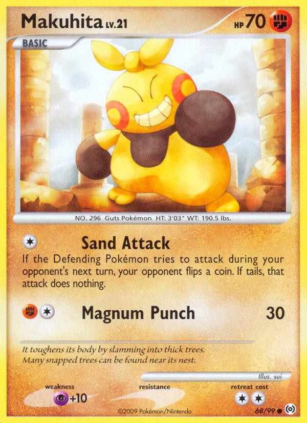 Pokemon Makuhita (68/119) Arceus MP