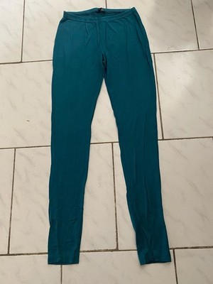 Damen Leggings Amisu Bequem Petroleum Grün S New Yorker Schlicht Basic Hose Eng