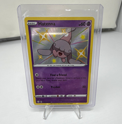 The Pokémon Company Hatenna SV054/SV122 Shining Fates Shiny Vault Holo Rare