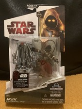 New In Box Star Wars Legacy Collection Jawa And WED Treadwell Droid BD04