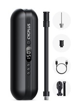 CYCPLUS Electric Air Compressor Portable Bicycle Pump Car Tire Inflator, Max ...