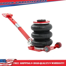 New Triple Bag Air Jack 3 Ton Adjustable Handle Pneumatic Jack Car SUV Lifting