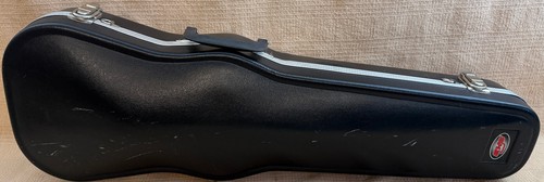 SKB Violin Case Hard Shell Clam Plush 1/2 - 4/4 VGUC
