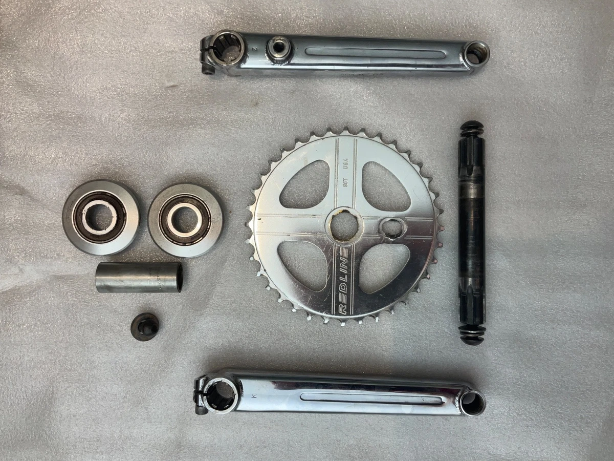 Redline Vintage Bike Flight Cranks | eBay
