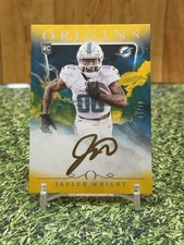 2024 Panini Origins - Rookie Autographs Jaylen Wright #RAU-JWR Gold /10 (AU, RC)