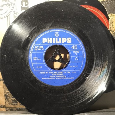 I Close My Eyes And Count To Ten - Dusty Springfield 7'' single BF 1682 VG+ Vinyl